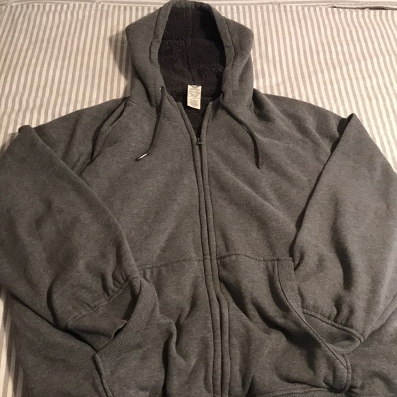 faded glory lined hoodie